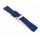 FKM-Kautschuk Uhrenarmband Modell BLG25-FS-RG blau 22 mm, komp. Breitling