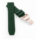 FKM-Kautschuk Uhrenarmband Modell BLG25-FS-RG grün...