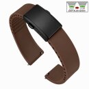 Easy-Klick Premium FKM-Kautschuk Uhrenarmband Modell...