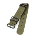 Zulu Nato Canvas-Nylon Uhrenarmband Modell Zulu-T2-P...