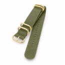 Zulu Nato Canvas-Nylon Uhrenarmband Modell Zulu-T2-G...