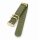 Zulu Nato Canvas-Nylon Uhrenarmband Modell Zulu-T2-G grün 18 mm