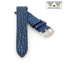 Easy-Klick Haifisch-Style Kalbsleder Uhrenarmband Modell...