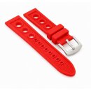 Silikon Rallye-Uhrenarmband Modell Festo rot 22 mm