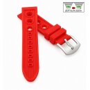 Easy-Klick Silikon Rallye-Uhrenarmband Modell Festo rot...