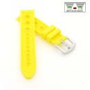 Easy-Klick Silikon Rallye-Uhrenarmband Modell Festo gelb...