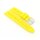 Easy-Klick Silikon Rallye-Uhrenarmband Modell Festo gelb 22 mm