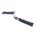 Premium Hybrid Uhrenarmband Modell Innsbruck-FSS blau 19 mm, komp. Omega