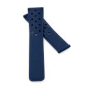 Rallye-Silikon Uhrenarmband Modell Jet-OS dunkel-blau 22/18 mm, kompatibel TAG Heuer