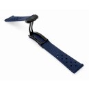 Rallye-Silikon Uhrenarmband Modell Jet-FS-P dunkel-blau 22/18 mm, kompatibel TAG Heuer