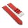 Easy-Klick Kalbsleder Vintage Uhrenarmband  Modell Idol rot 20 mm
