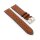 Easy-Klick Kalbsleder Vintage Uhrenarmband  Modell Idol cognac 22 mm