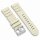 Premium Kautschuk Uhrenarmband Modell Lupo-S beige 24 mm, komp. Luminox