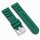 Premium Kautschuk Uhrenarmband Modell Lupo-S grün 24 mm, komp. Luminox