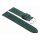 Easy-Klick Veloursleder Uhrenarmband Modell Oslo-NL grün-braun 20 mm Handarbeit