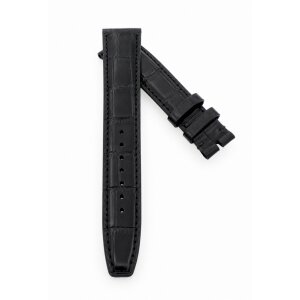 Alligator Uhrenarmband Modell IW-42-XL schwarz 20 mm, komp. IWC Portugieser