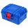 Security ABS-Kunststoff Uhrenbox für 1 Uhr Modell Secure-1 blau