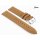 Fluco Rindleder Uhrenarmband Modell Rio beige-creme 20 mm Handarbeit