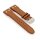 Nieten Flieger Uhrenarmband Vollrindleder Modell Flyer hellbraun 24 mm