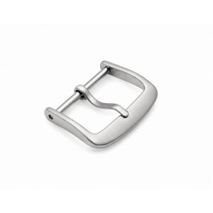 Dornschließe Edelstahl silber matt gebürstet Modell Classic, 14 mm
