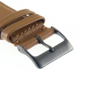 Dornschließe Edelstahl schwarz gebürstet, Modell Koso 12 mm