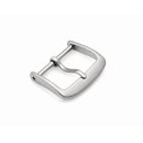 Dornschließe Edelstahl silber matt gebürstet Modell Classic, 12 mm