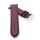 Uhrenarmband Jungkalb Modell Chur XL bordeaux 22 mm