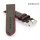 Morellato Uhrenband Biking Technic Carbon-Style schwarz-rot wasserfest 24 mm