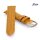 Fluco Uhrenarmband Modell Record-NL hell-braun 18 mm Handarbeit