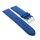 Uhrenarmband mit Unterlage Jungkalb Modell U-Chur königs-blau 18 mm