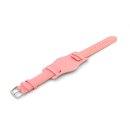 Uhrenarmband mit Unterlage Jungkalb Modell U-Chur pink 18 mm