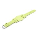 Uhrenarmband mit Unterlage Jungkalb Modell U-Chur limette 18 mm