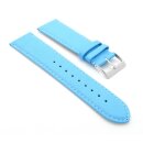 Uhrenarmband mit Unterlage Jungkalb Modell U-Chur alaskablau 20 mm