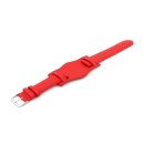 Uhrenarmband mit Unterlage Jungkalb Modell U-Chur hibiskus 20 mm