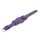 Uhrenarmband mit Unterlage Jungkalb Modell U-Chur aubergine 22 mm