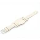 Uhrenarmband mit Unterlage Jungkalb Modell U-Chur perle...