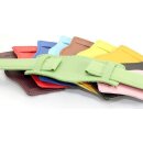 XL-Uhrenarmband mit Unterlage Jungkalb Modell U-Chur gletscherblau 20 mm