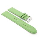 XL-Uhrenarmband mit Unterlage Jungkalb Modell U-Chur hellgrün 20 mm