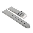 Uhrenarmband Jungkalb Modell Chur hellgrau 22 mm