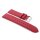 XL-Uhrenarmband mit Unterlage Jungkalb Modell U-Chur rot 18 mm