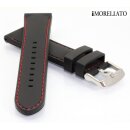 Morellato Silikon Uhrenarmband Modell Carezza-RN schwarz...