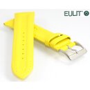 EULIT Technikleder Uhrenarmband Lorica Sport gelb 18 mm...