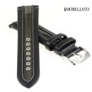 Morellato Sport Uhrenarmband Modell Karate schwarz 18 mm