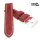 GEO-Straps Uhrenarmband Modell Mountain Bär dark red 24 mm PRE-V