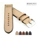 RIOS1931 Uhrenarmband Modell Chesterfield honig 24 mm...