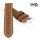 Vollrindleder Uhrenarmband Modell Mountain Bär cognac 20 mm PRE-V
