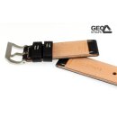 GEO-Straps Uhrenarmband Modell Pan Amerika schwarz 24 mm PRE-V Handarbeit