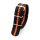 Nato Nylon Uhrenarmband Modell Camp schwarz-orange 24 mm - Nato Strap