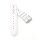 Softleder Uhrenarmband Modell Sportiva weiß 18 mm