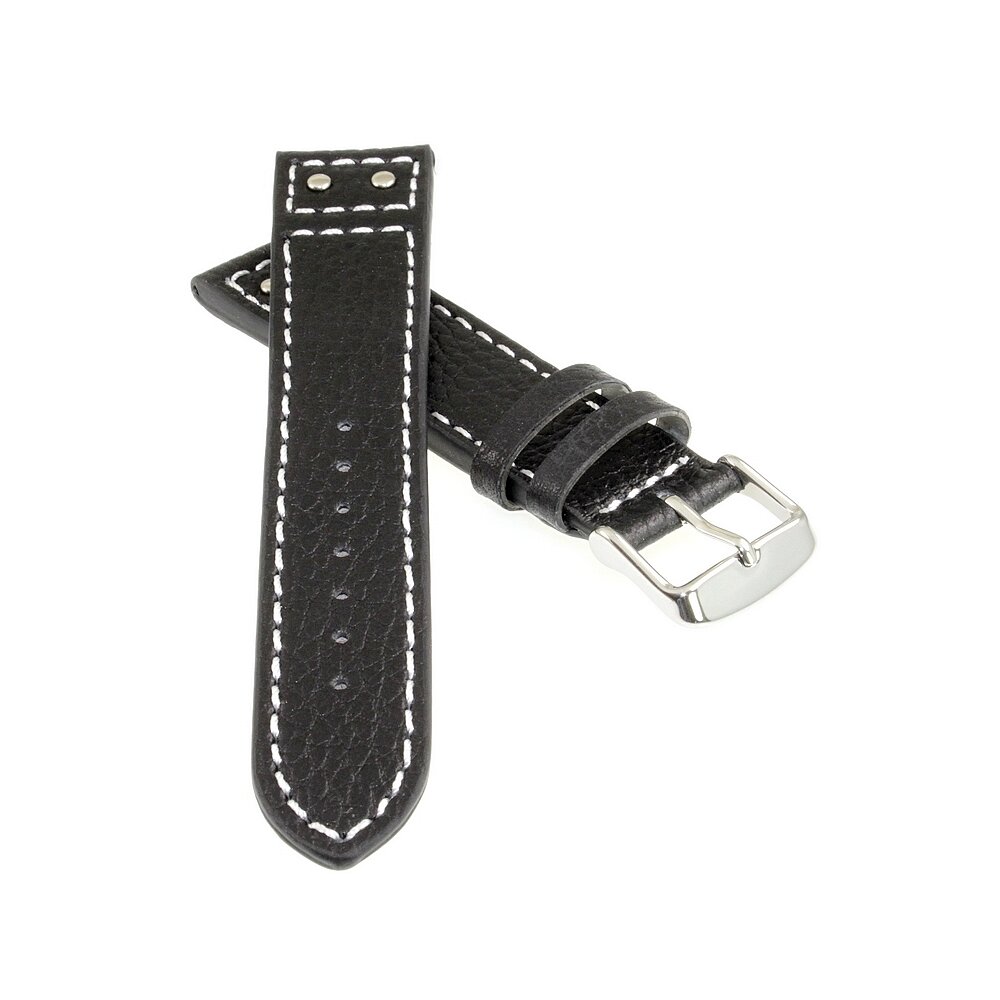 Uhrenband Lederarmband Fliegeruhr Flieger Büffelleder Uhrenarmband
